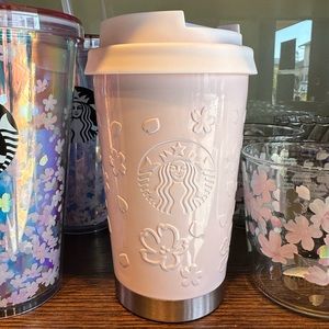 Starbucks Japan Sakura Themed To-Go Mug 355mL